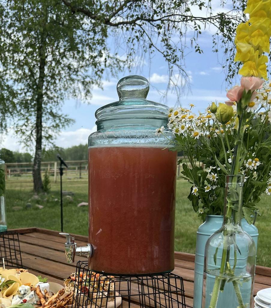 Лимонад Клубника- базилик