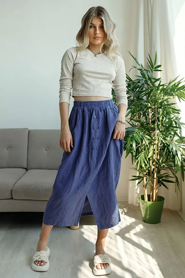 Юбка (фиолетовый)