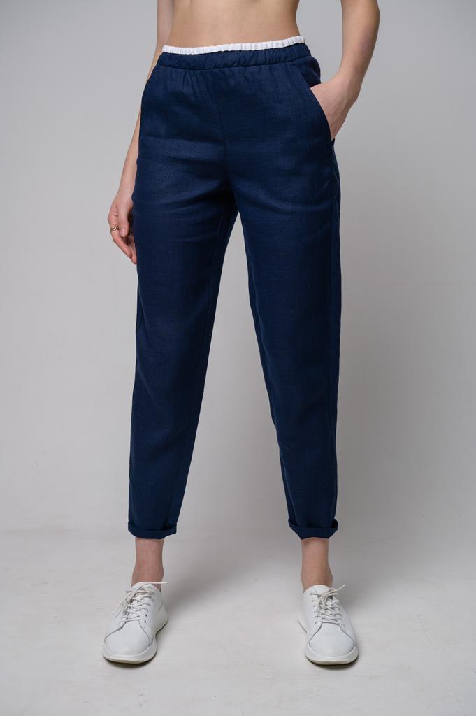 Брюки синии