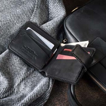 Кошелек GINZO мужской кожаный