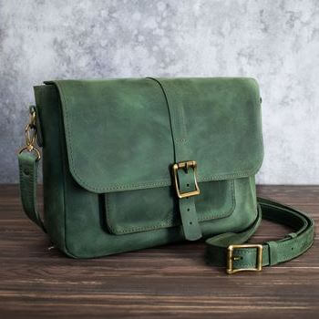 Женская сумка кросс боди из натуральной кожи