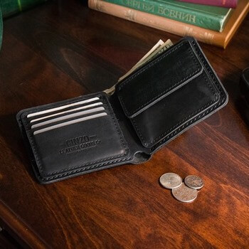 Кошелек из натуральной кожи