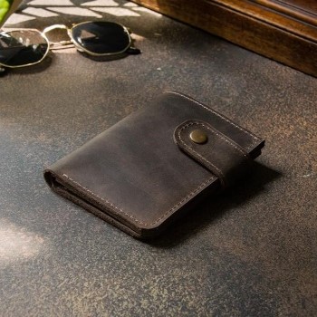 COLT - кожаный кошелек цвет Шоколад