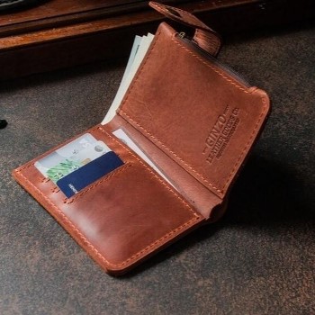 COLT - кошелек из натуральной кожи цвет Коньяк