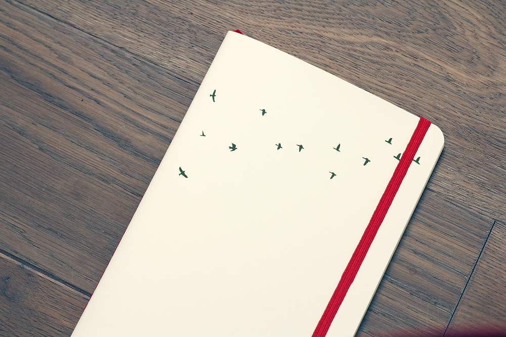 Блокнот "Парящие птицы"