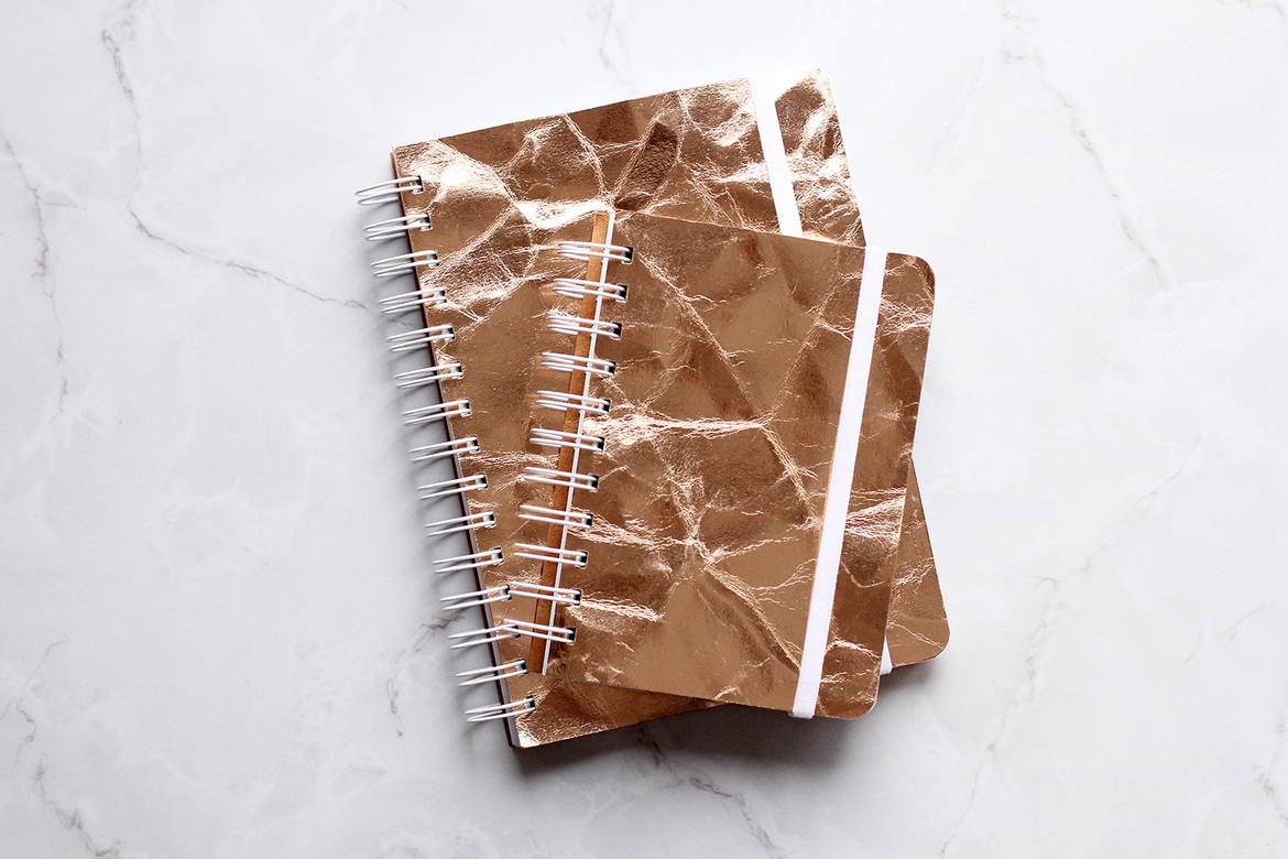 Еженедельник (мятое розовое золото) - 2019