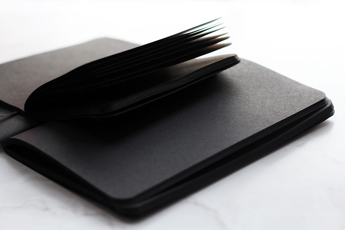 Блокнот "Чёрный-чёрный"