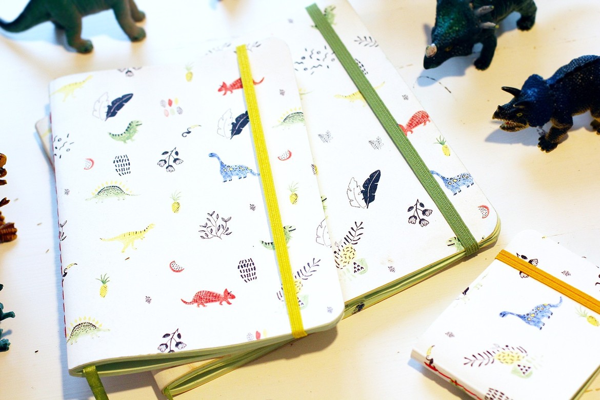 Скетчбук "Динозавры"