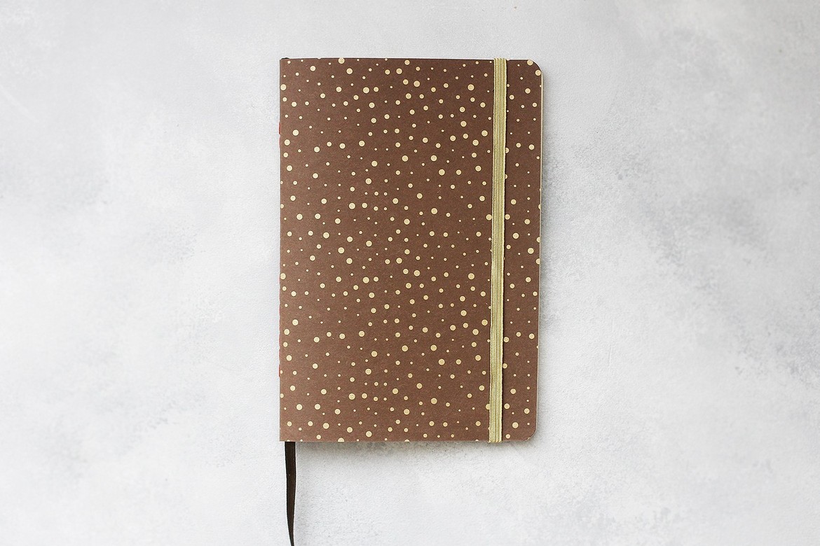 Блокнот "Золотой горошек"