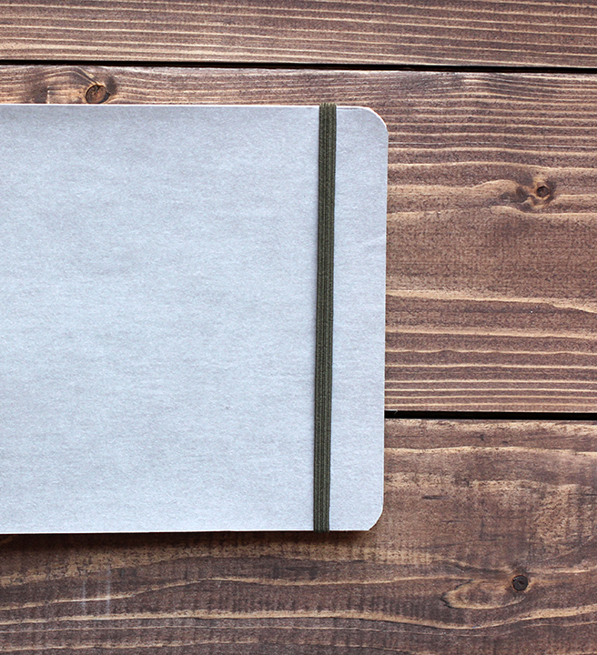 Скетчбук Серый (Кофе)