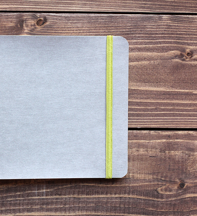 Скетчбук Серый (Зелень)