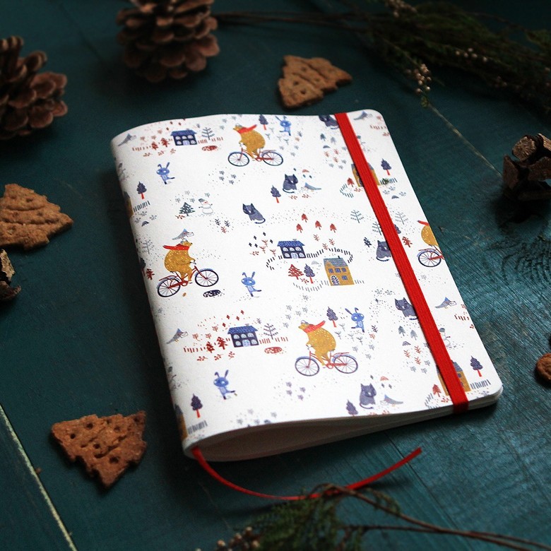 Блокнот "Зимний день"