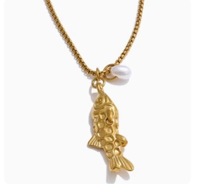 Кулон Gold fish