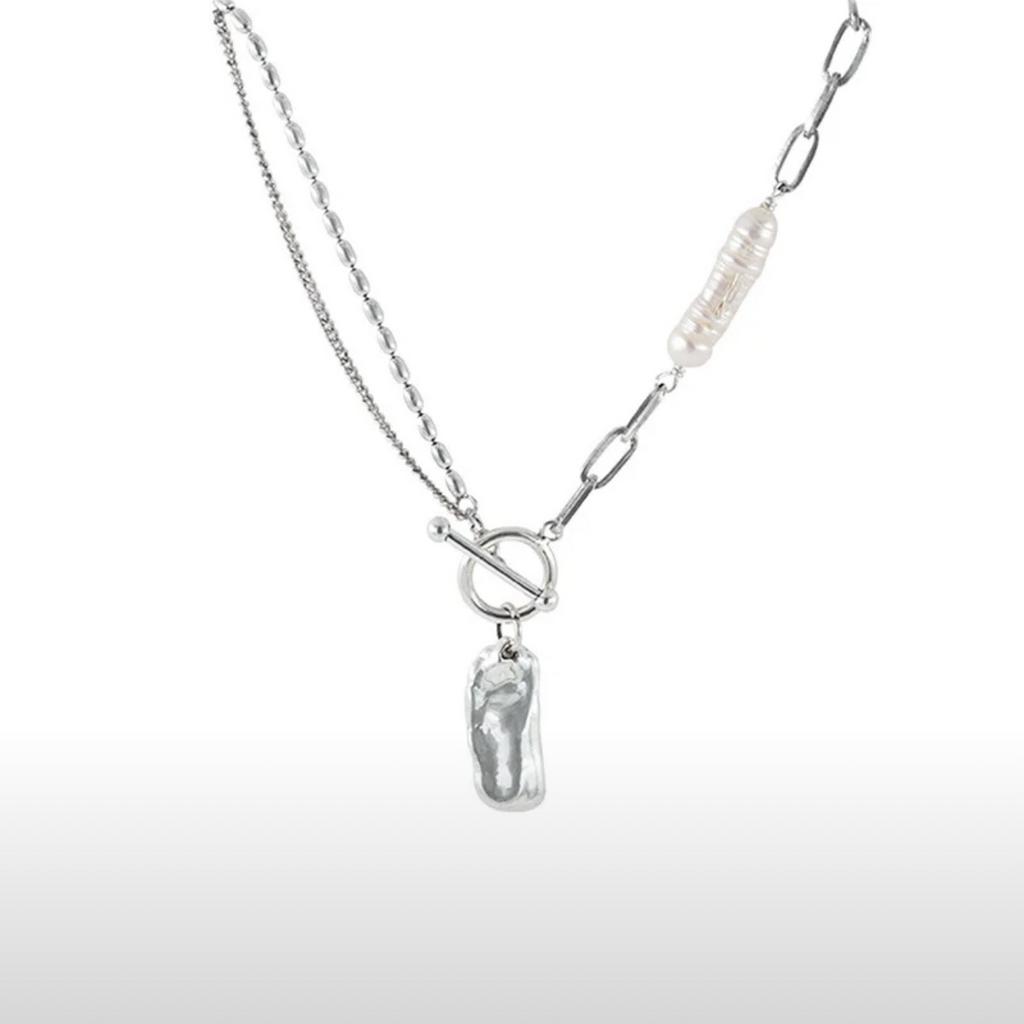 Ожерелье Silver pearl