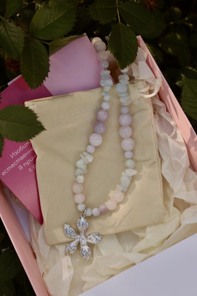 Ожерелье Quartz & blooms