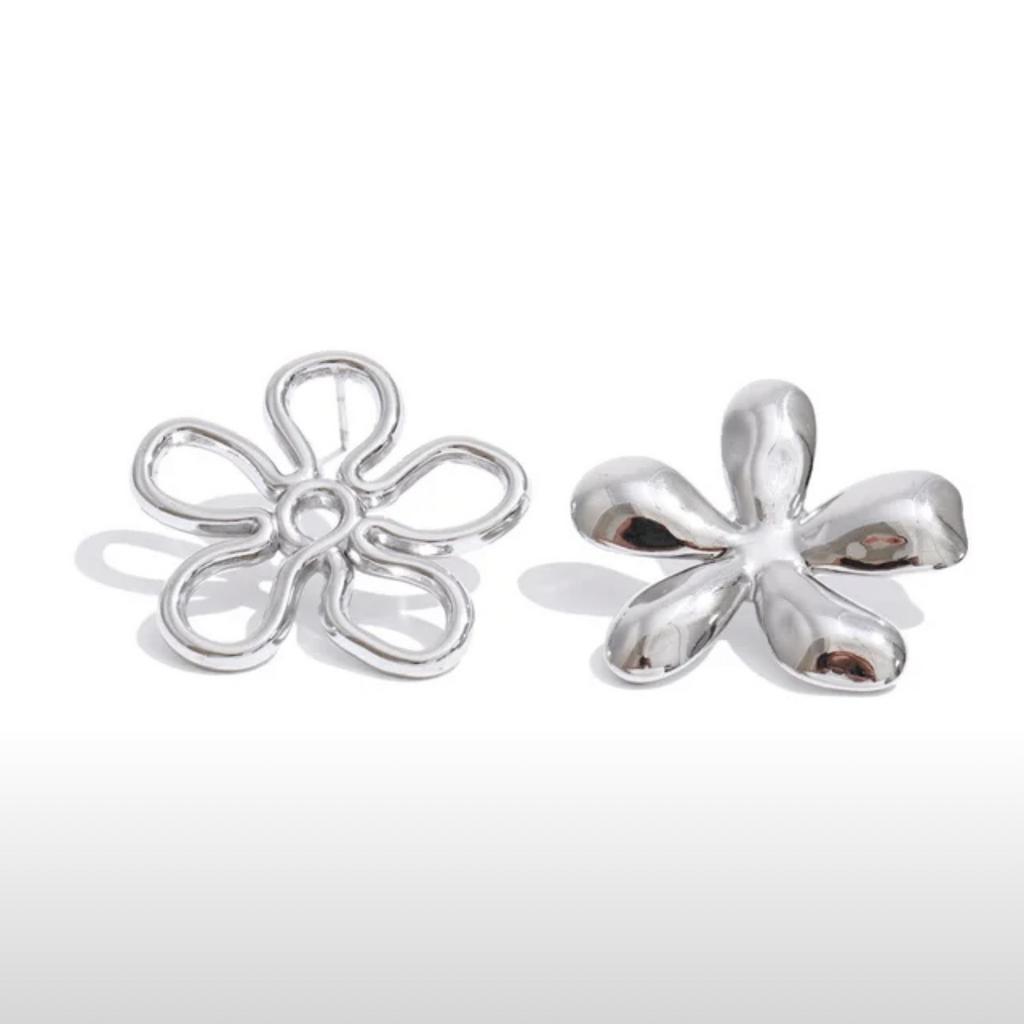 Серьги Flower balance
