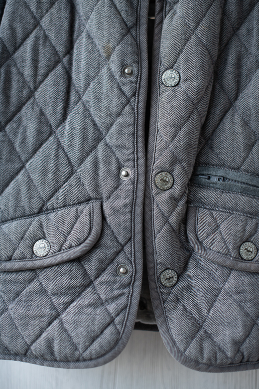 Пальто стеганое р.104