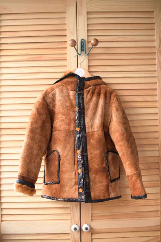 Дублёнка р.104