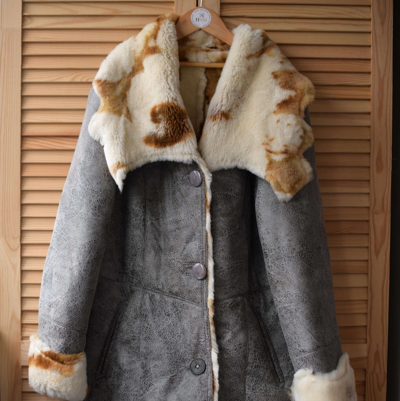 Дублёнка длинная женская  р.S-M