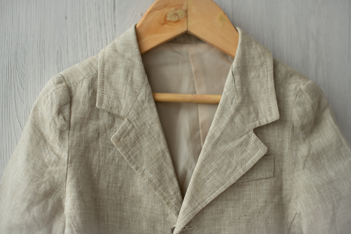 Пиджак льняной р.86