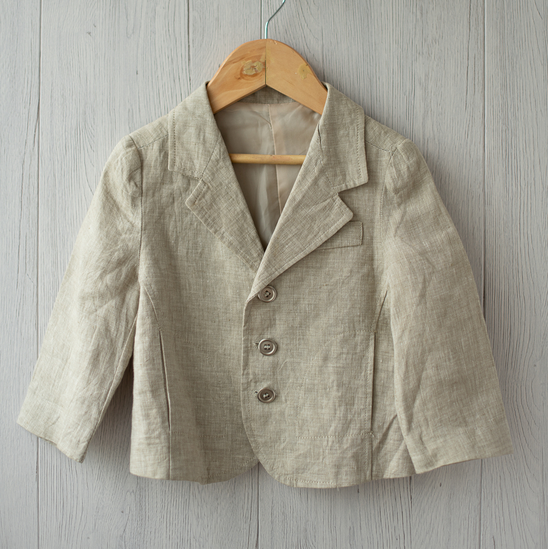 Пиджак льняной р.86