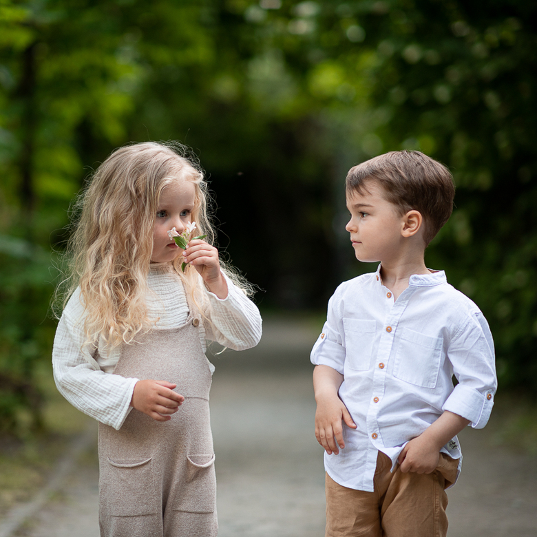 Рубашка льняная р.110