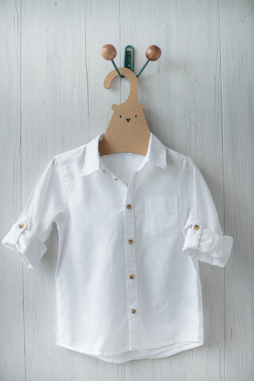 Рубашка льняная р.110