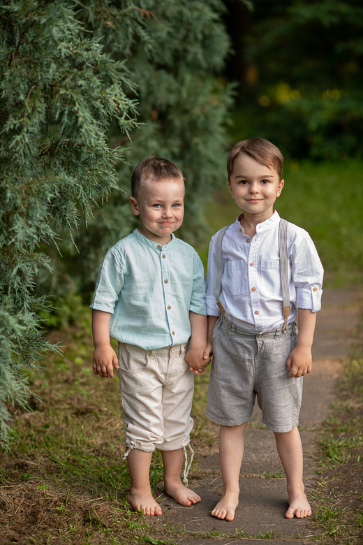 Бриджи льняные р.98