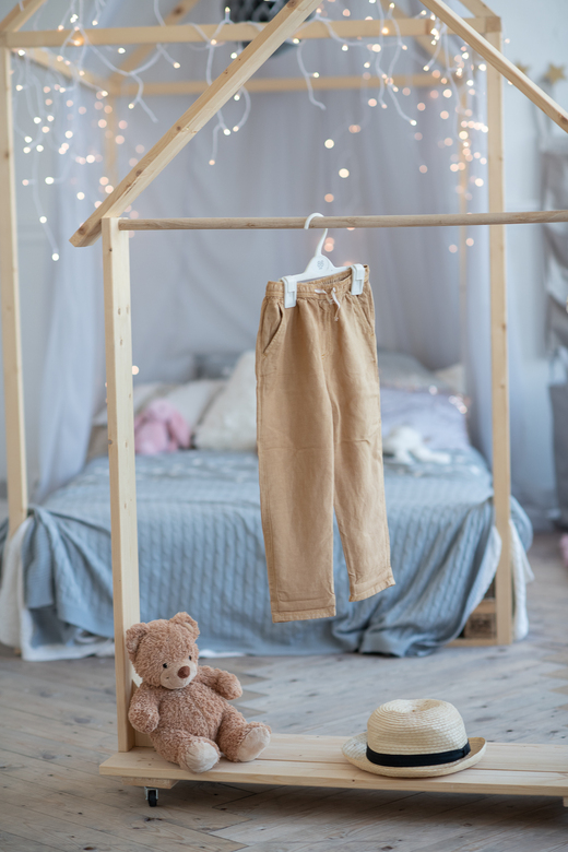 Брюки льняные р.110