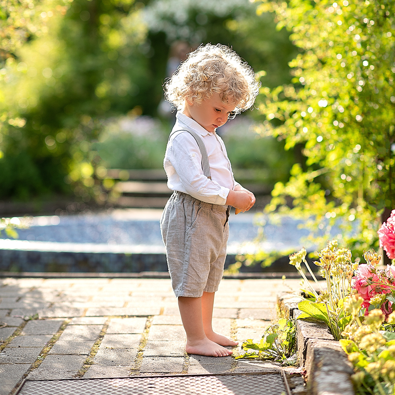 Шорты льняные на подтяжках р.80,104