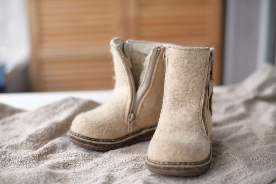 Валенки на подошве р.26