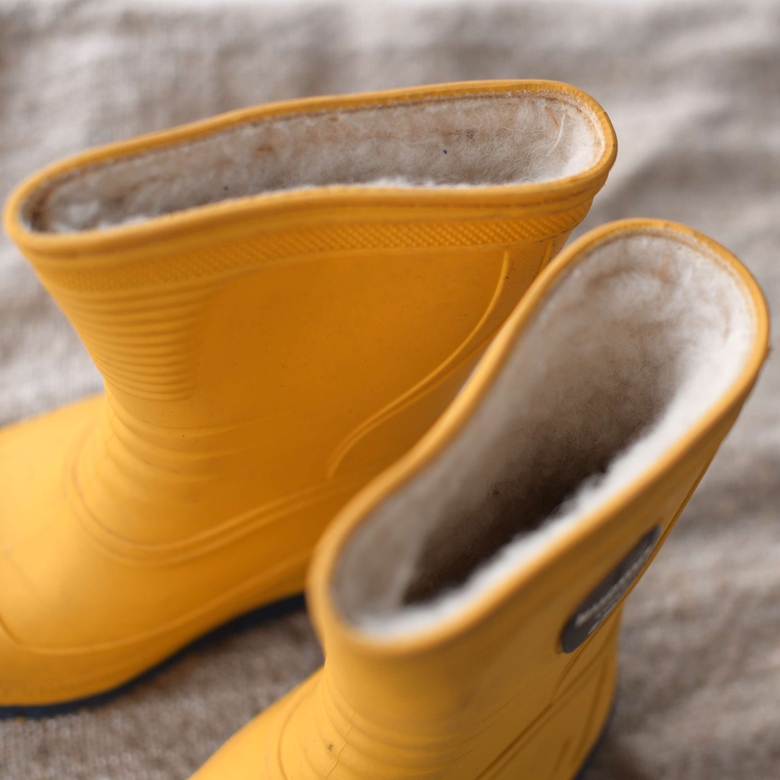 Сапоги резиновые с овчиной р.20