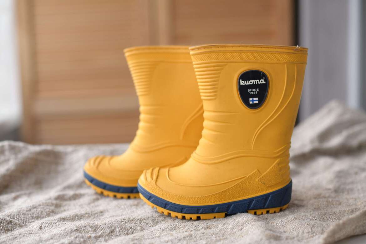 Сапоги резиновые с овчиной р.20