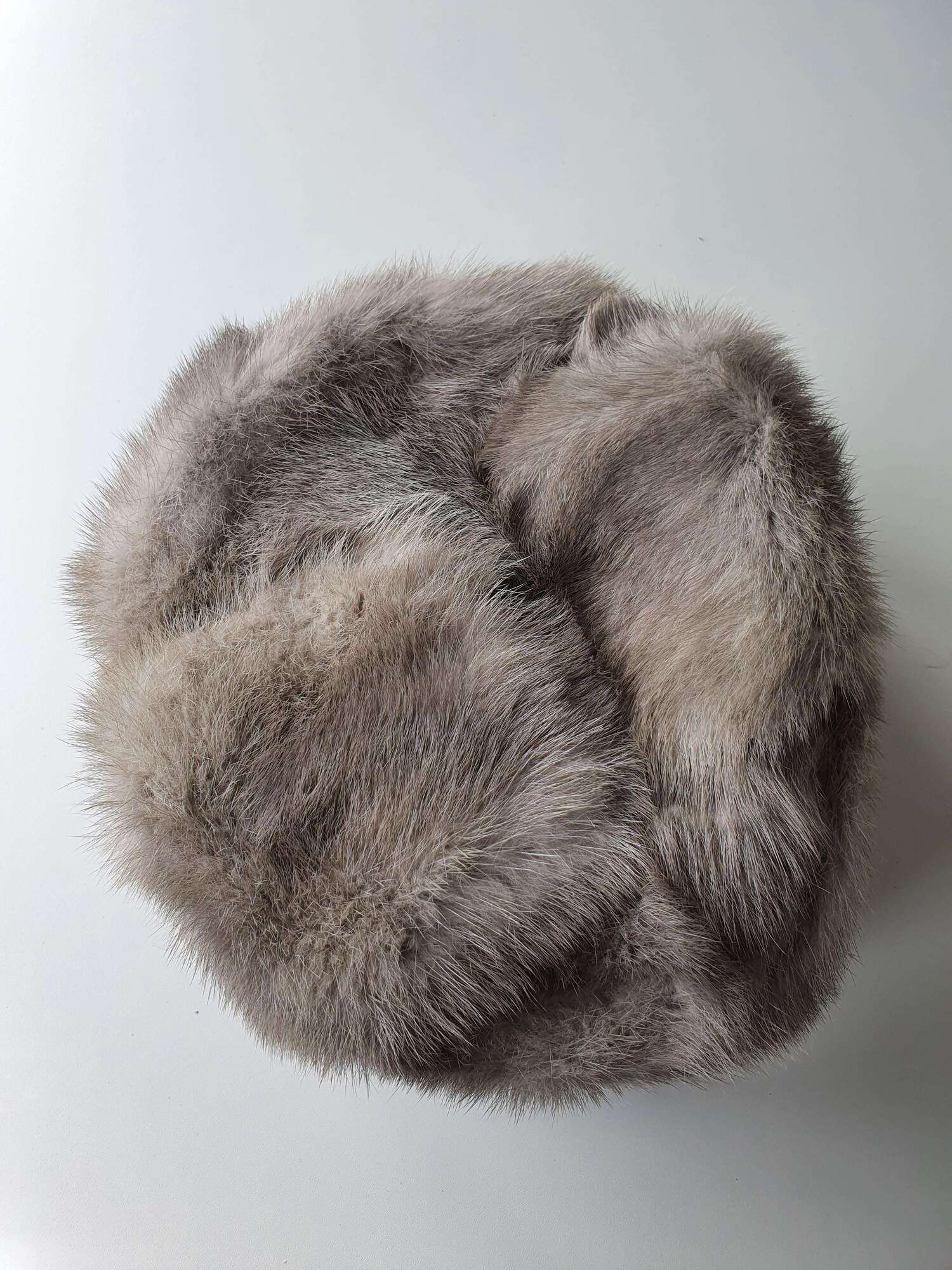 Шапка норковая р.L