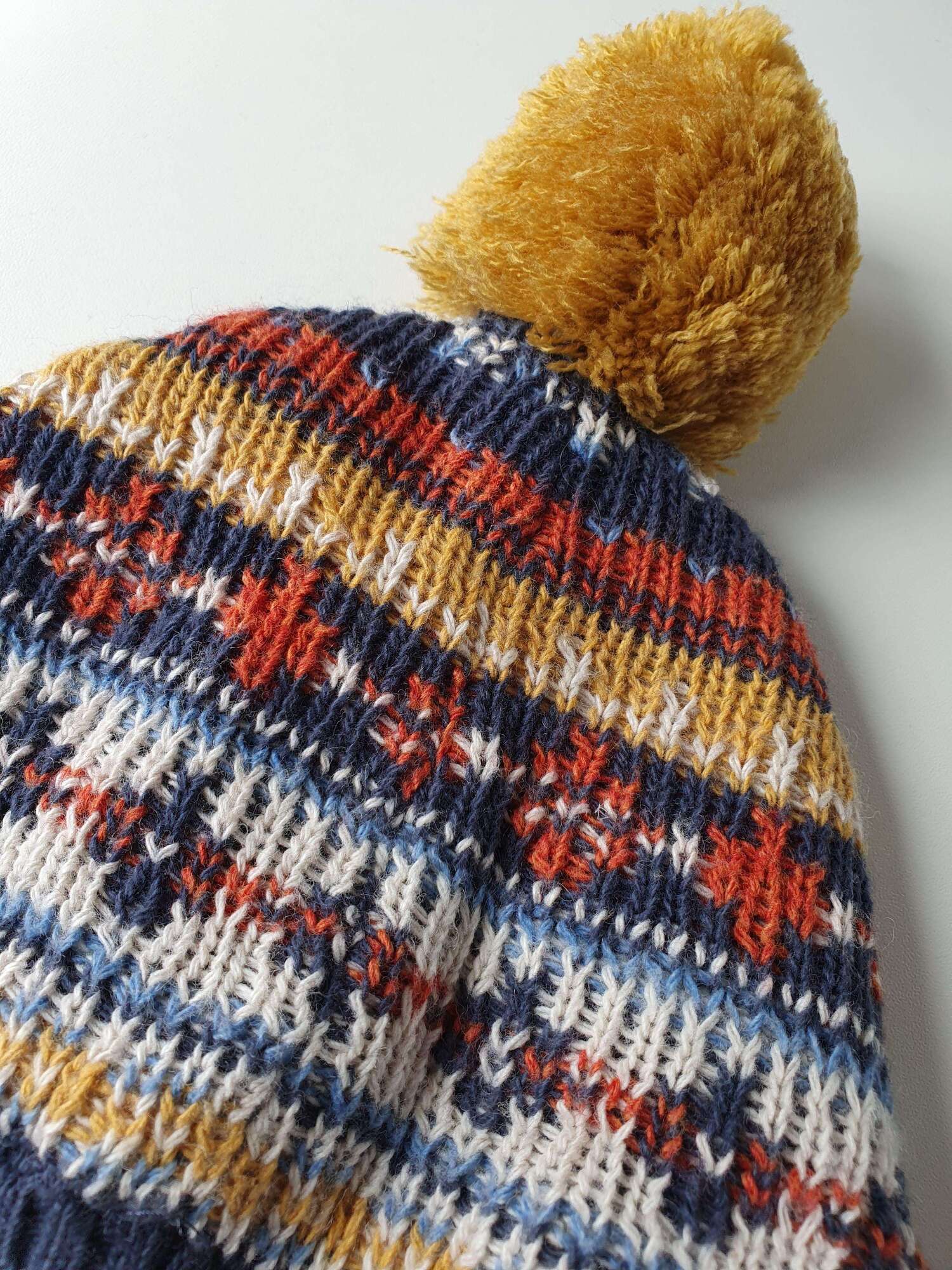 Шапка орнамент р.62