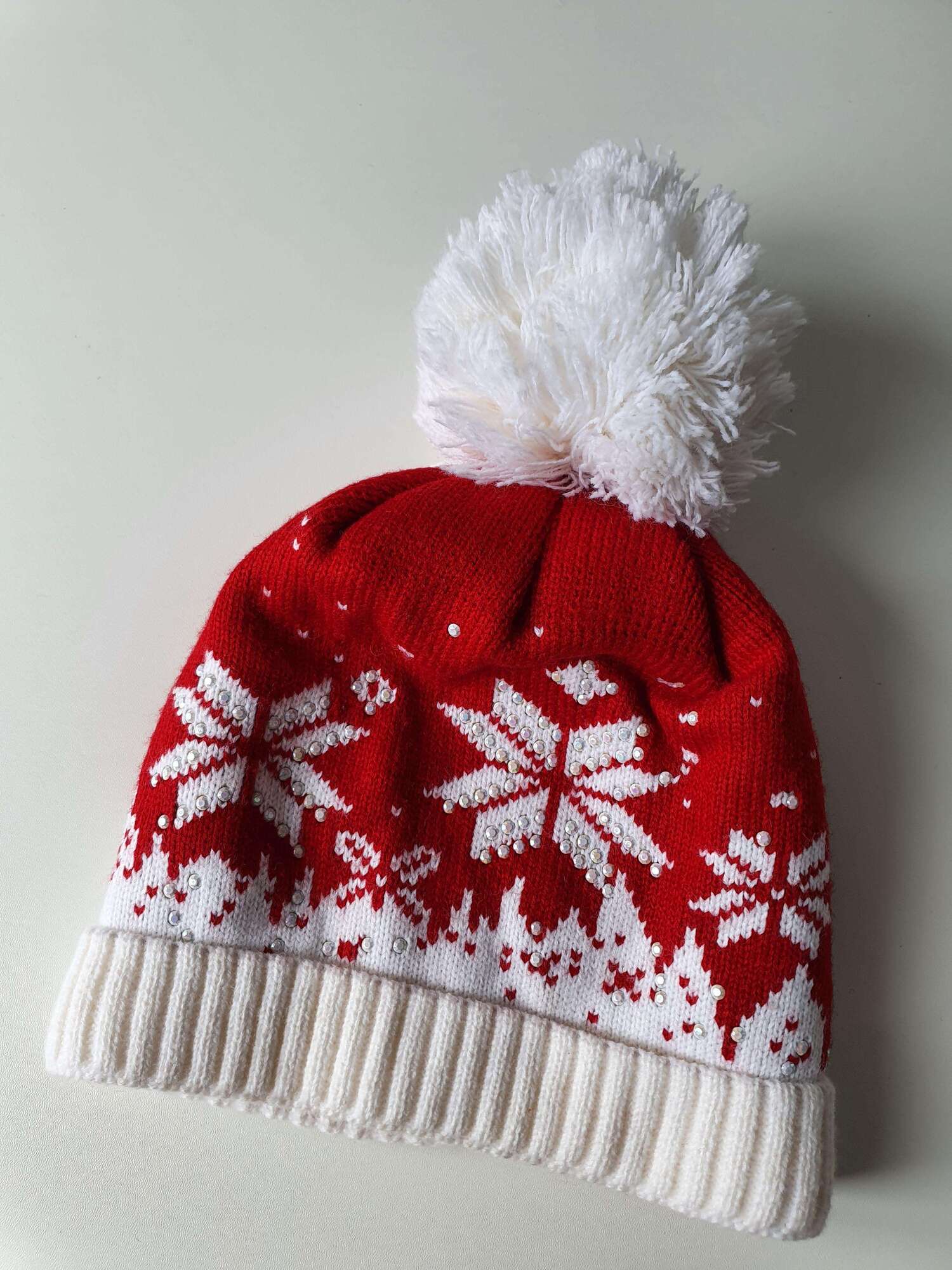 Шапка новогодняя
