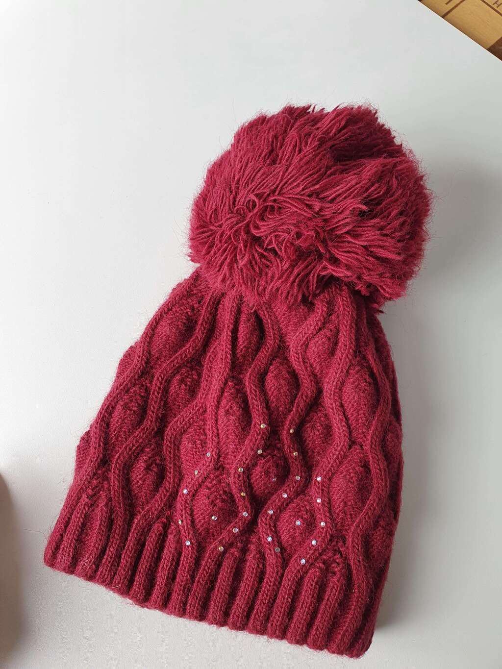 Шапка с бубоном р.S