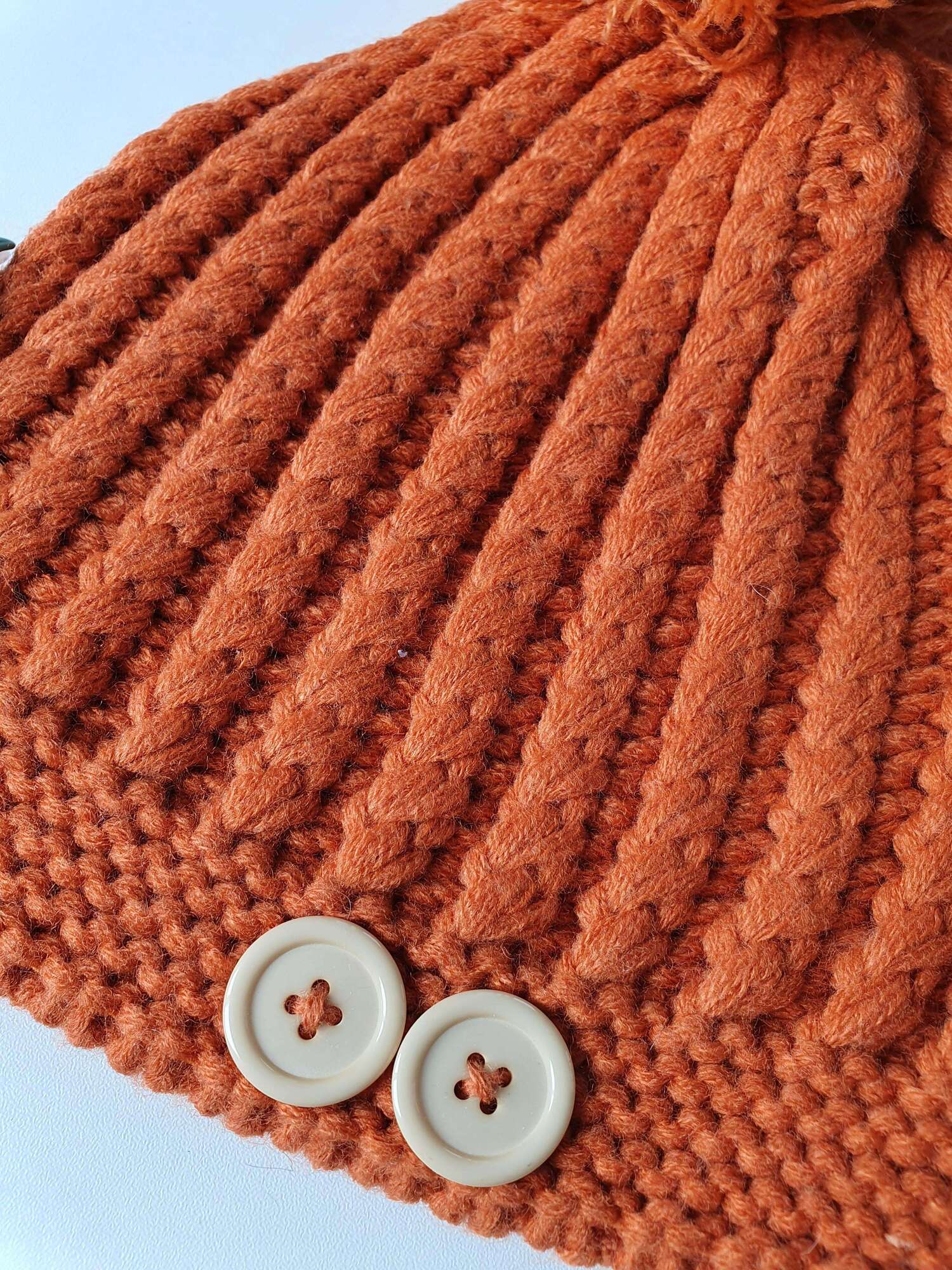 Шапка с бубоном р.S