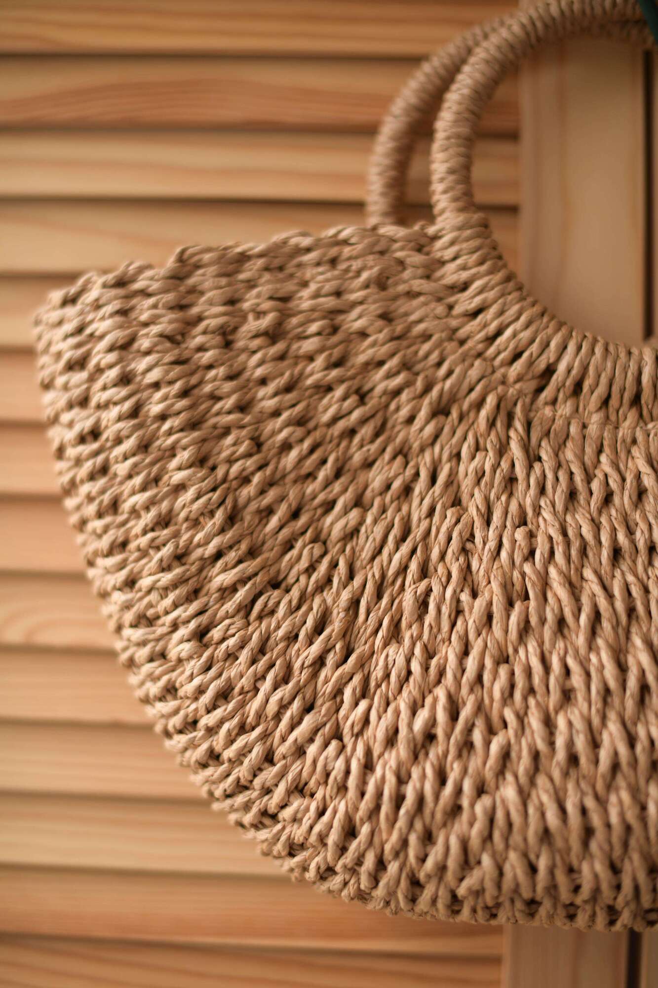 Сумка плетеная