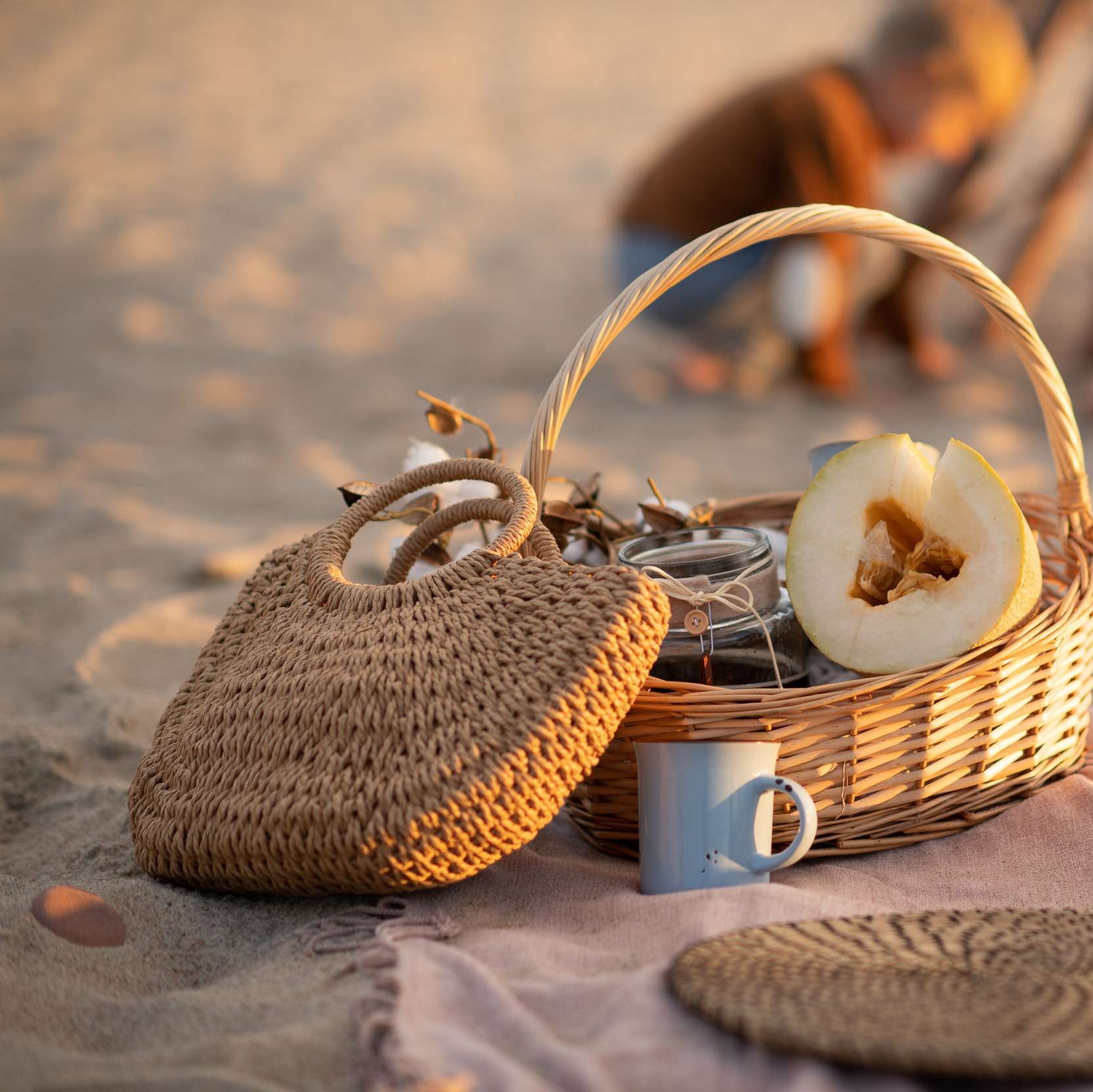 Сумка плетеная