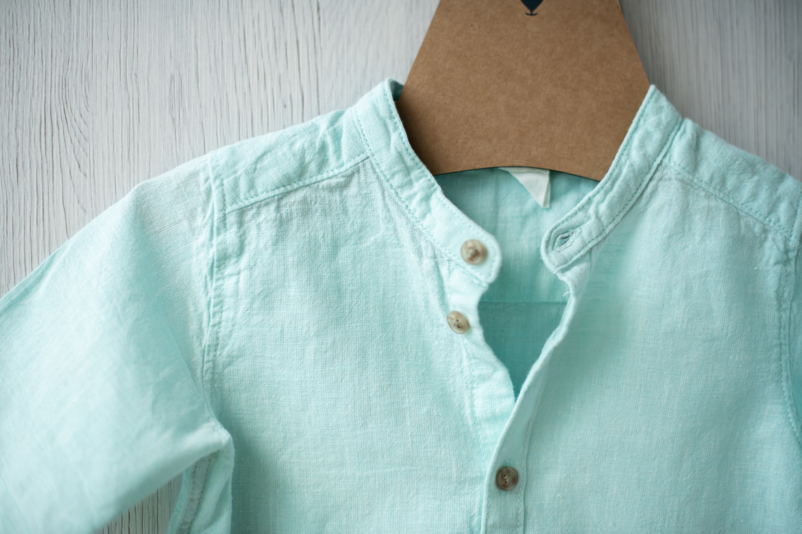 Рубашка льняная р.80,р110