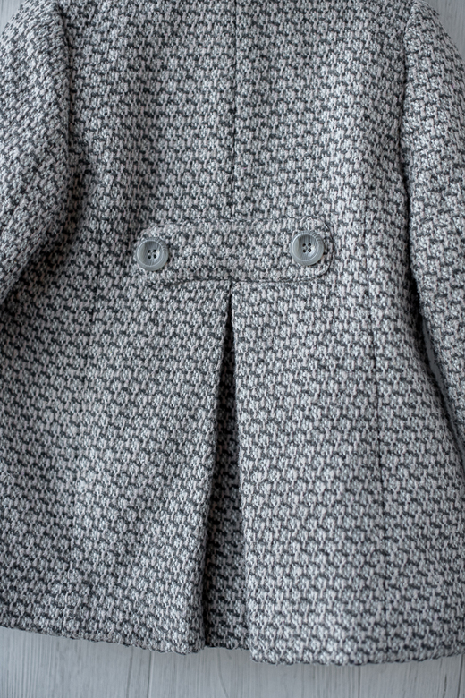 Пальто с пудровым мехом р.86