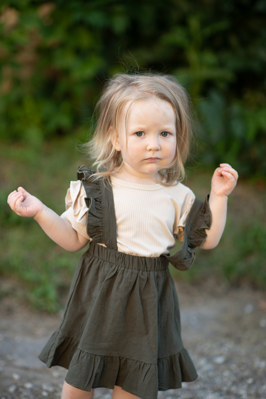 Комплект юбка+кофта с рюшами рост 100