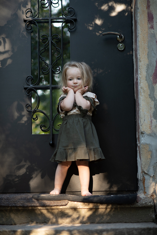 Комплект юбка+кофта с рюшами рост 100