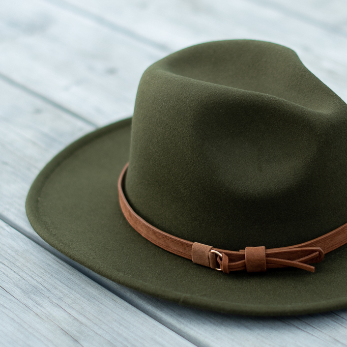 Шляпа из фетра