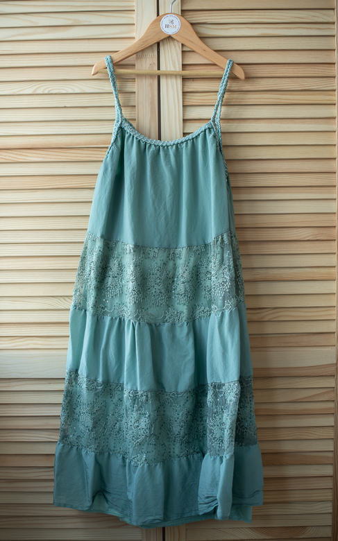 Сарафан холодная зелень р.S-M