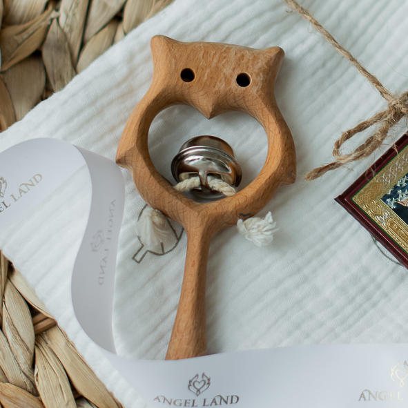 Грызунок "Совёнок" с бубенчиком