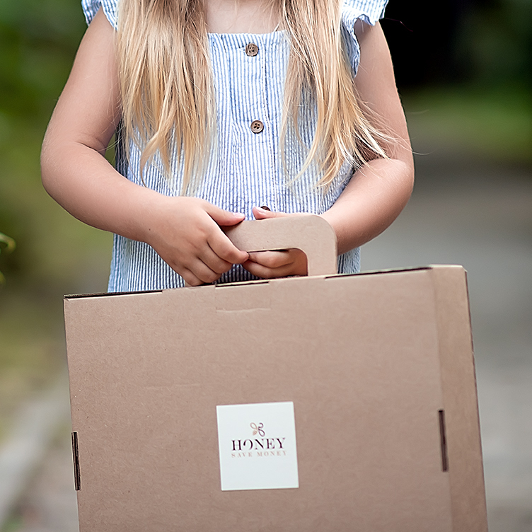 Чемоданчик крафтовый