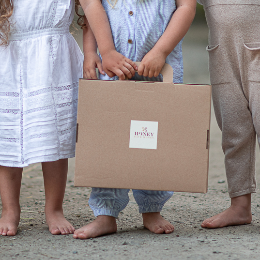 Чемоданчик крафтовый