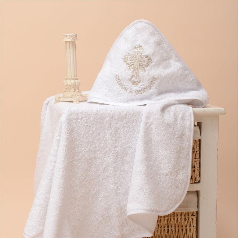 Крестильное полотенце махровое